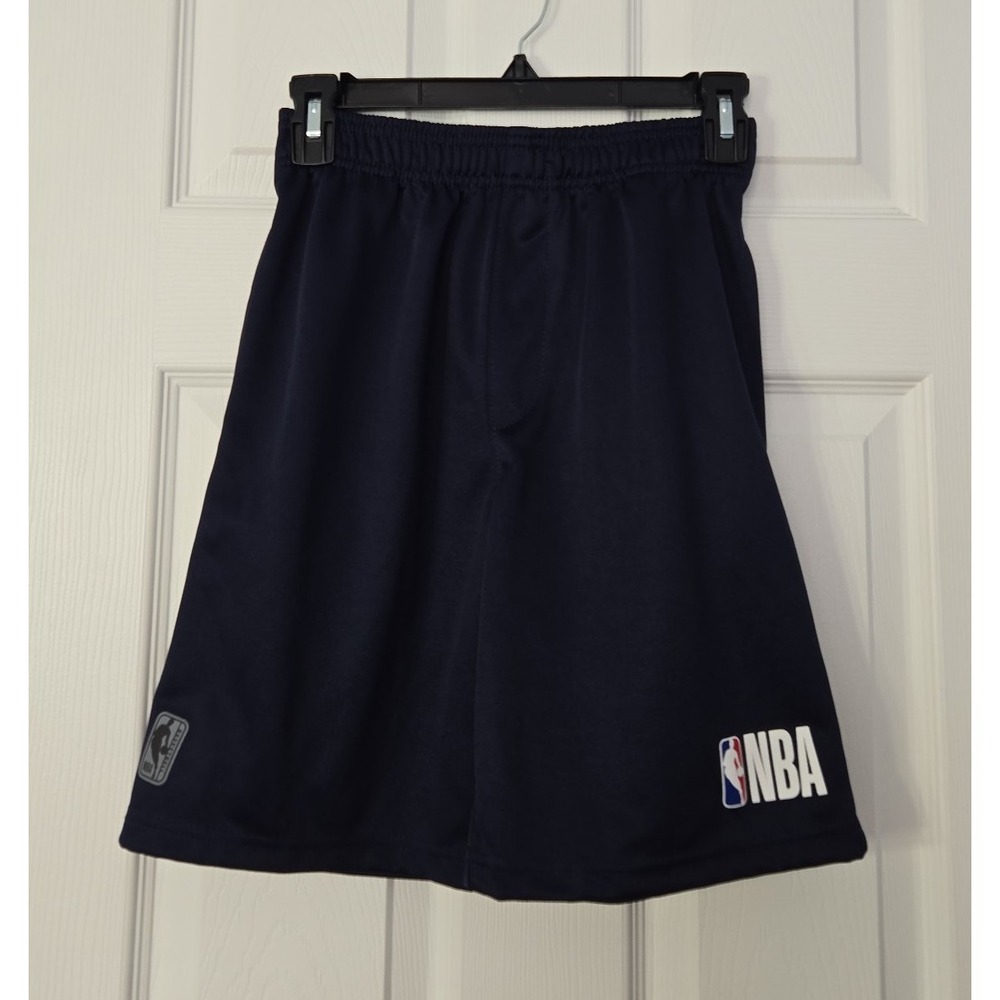 NBA Boys 2 Pairs Bundle Baseball Shorts Size 14/16 Blue. Grey